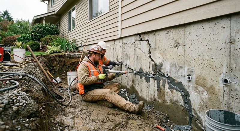 Basement Foundation Repair in Bristol County, MA