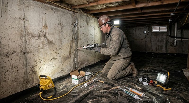 Basement Foundation Repair in Kingston, MA