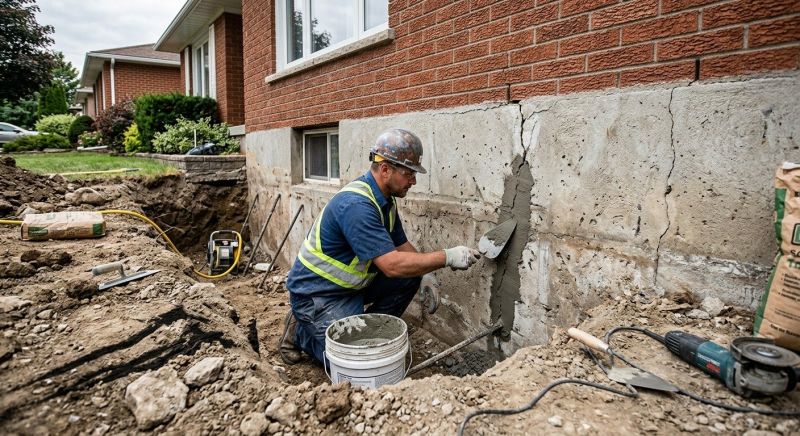 Basement Foundation Repair in South Dartmouth, MA
