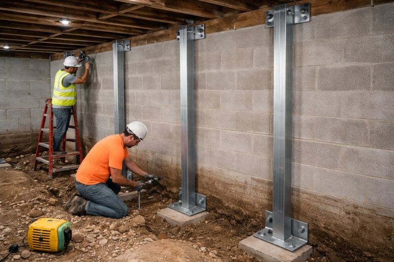Basement Stabilization in Middleboro, MA