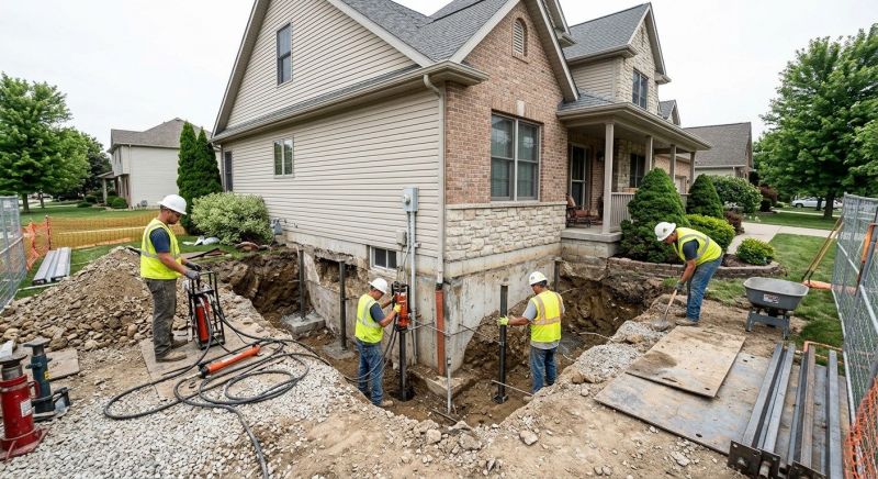 Building Foundation Repair in Canton, MA