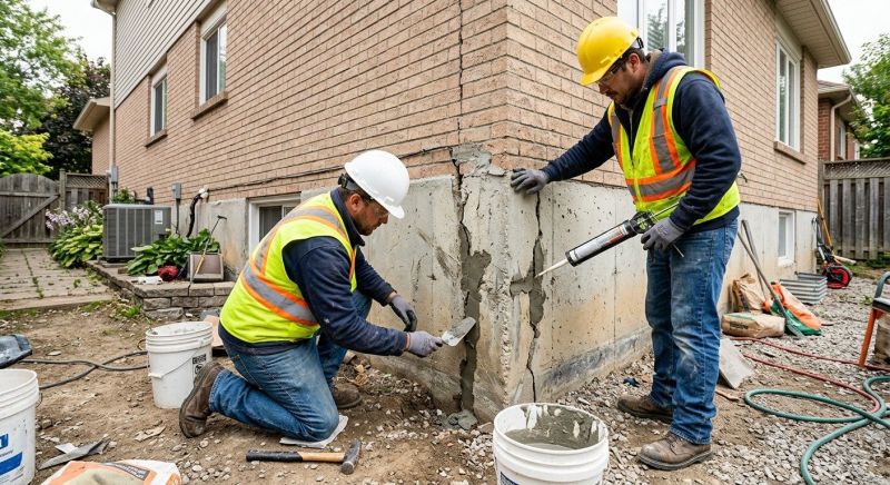Building Foundation Repair in Marshfield, MA