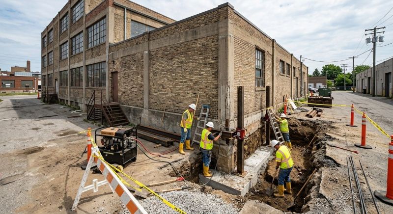 Building Foundation Repair in North Dartmouth, MA