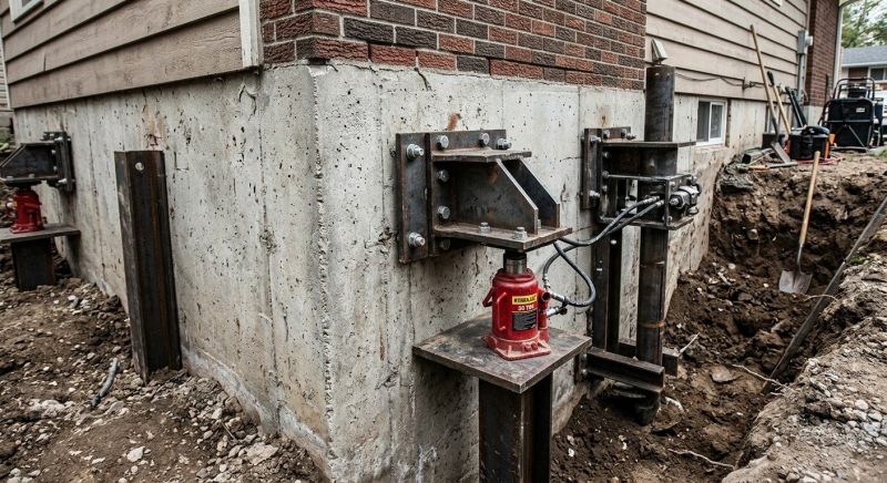 Concrete Foundation Leveling in Brockton, MA