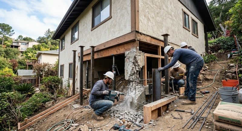 Concrete Foundation Repair in Attleboro, MA