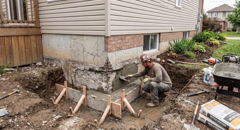 Concrete Foundation Repair in Duxbury, MA