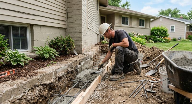 Concrete Foundation Repair in Middleboro, MA