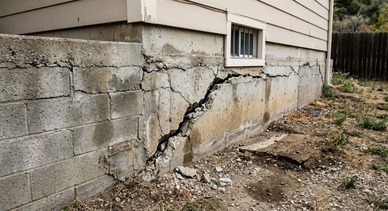 Cracked Foundation Repair in Hanson, MA