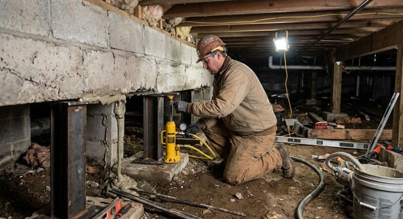 Crawlspace Foundation Repair in Berkley, MA