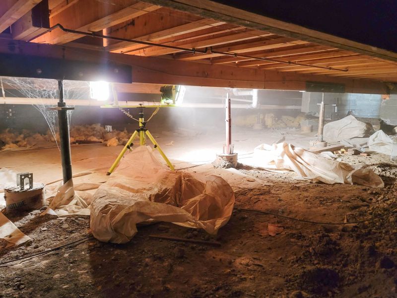 Crawlspace Foundation Repair in Marshfield, MA
