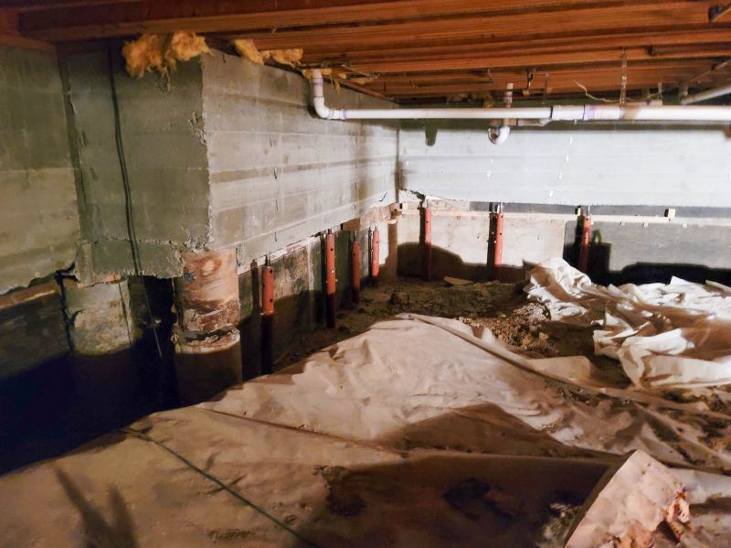 Crawlspace Foundation Repair in Norton, MA