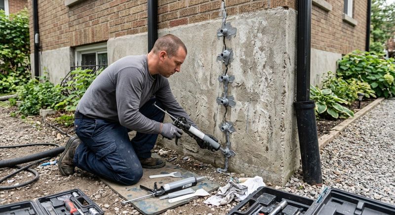 Foundation Crack Repair in Bristol County, MA