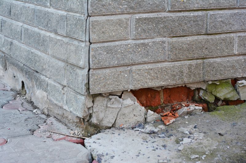Foundation Damage Repair in Braintree, MA