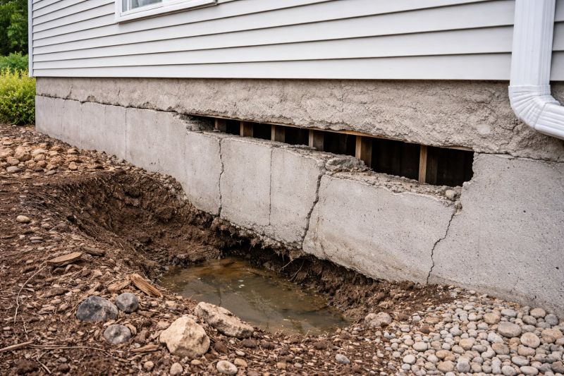 Foundation Damage Repair in Hingham, MA