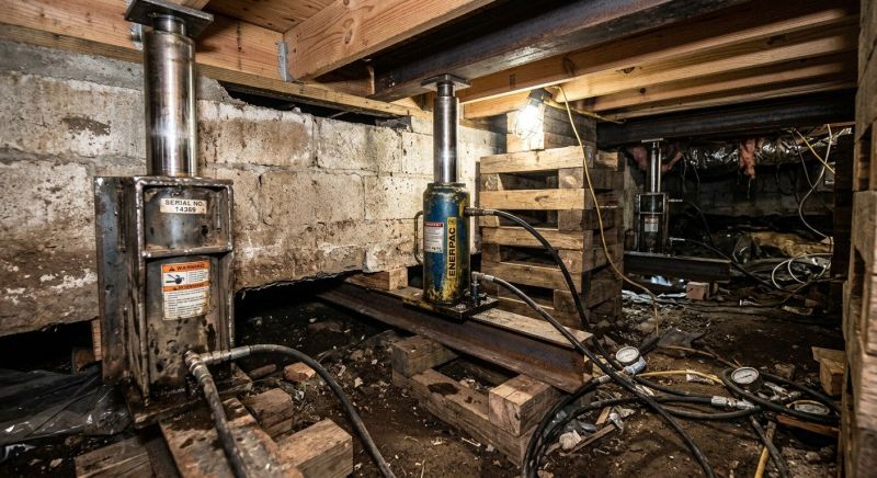 Foundation Jacking in Attleboro, MA