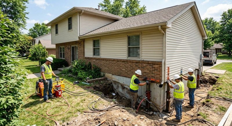 Foundation Jacking in Brockton, MA