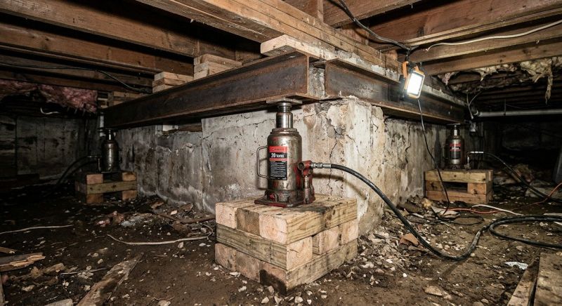 Foundation Jacking in North Attleboro, MA