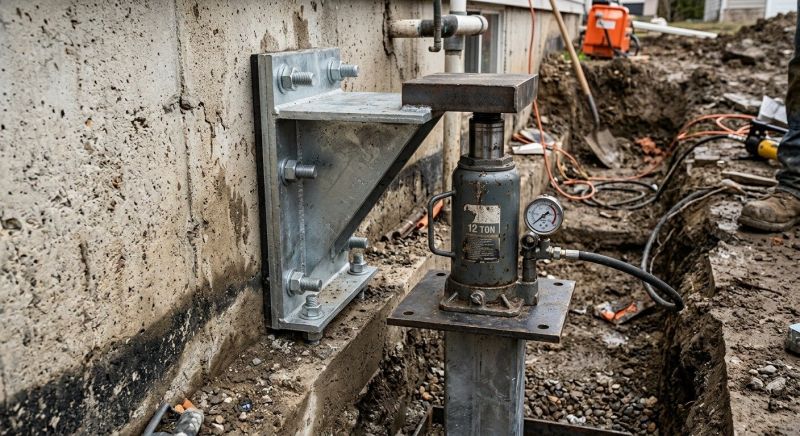 Foundation Jacking in North Falmouth, MA