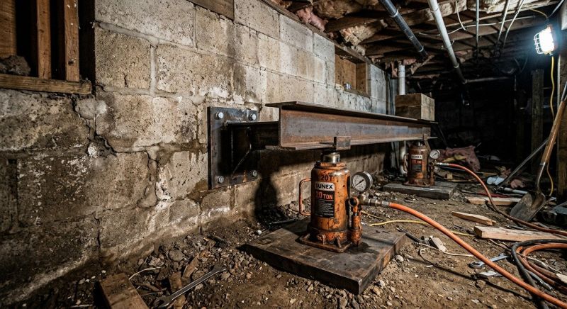 Foundation Jacking in Plymouth, MA