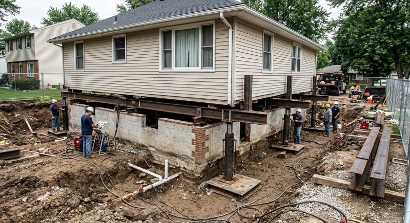 Foundation Lifting in Rehoboth, MA