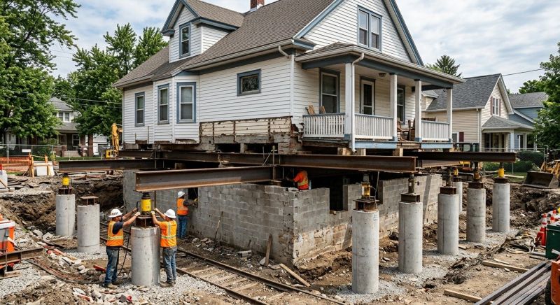 Foundation Raising in Marion, MA