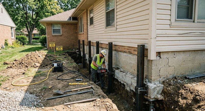 Foundation Renovation in Middleboro, MA