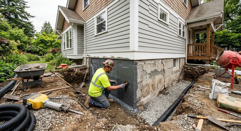 Foundation Renovation in Middleboro, MA