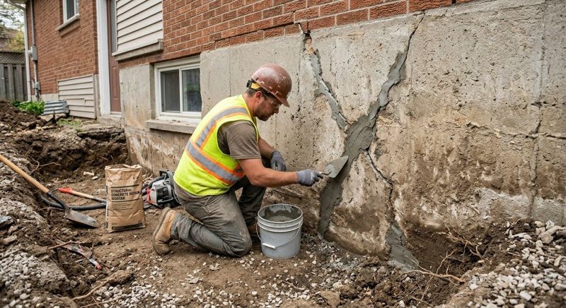 Foundation Repair in Brockton, MA