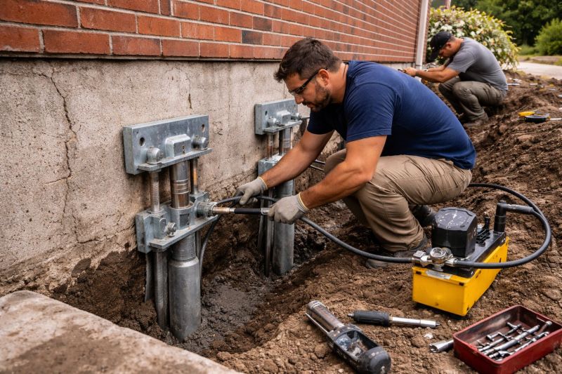 Foundation Repair in East Weymouth, MA