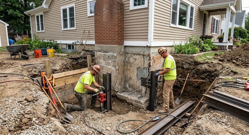 Foundation Repair in Tiverton, RI