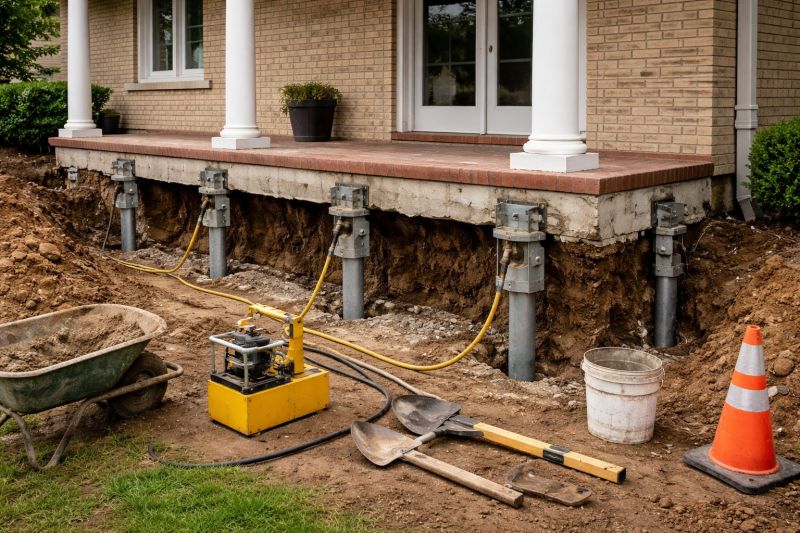 Foundation Stabilizing in Barrington, RI