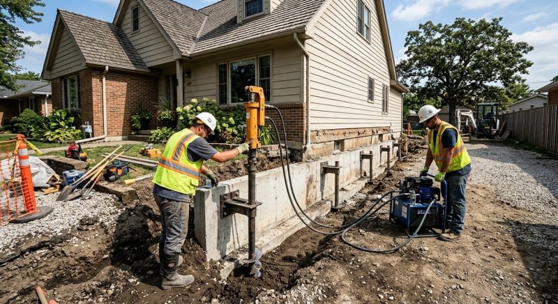 Foundation Stabilizing in Middleboro, MA