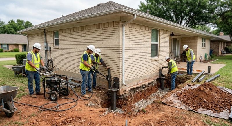 Foundation Stabilizing in North Attleboro, MA