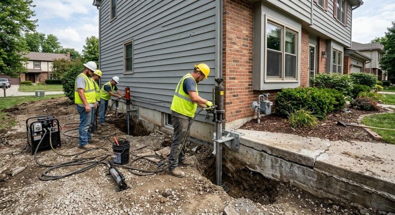 Foundation Stabilizing in Warren, RI
