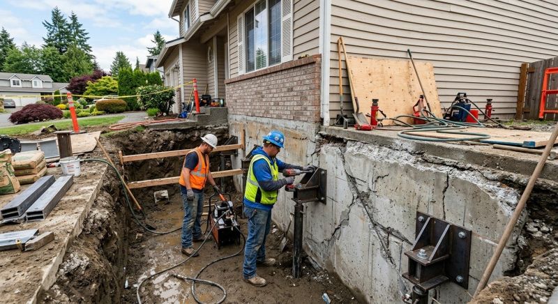 Foundation Structural Repair in Halifax, MA