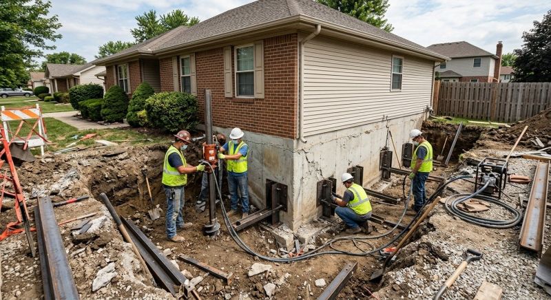Foundation Structural Repair in Hanover, MA
