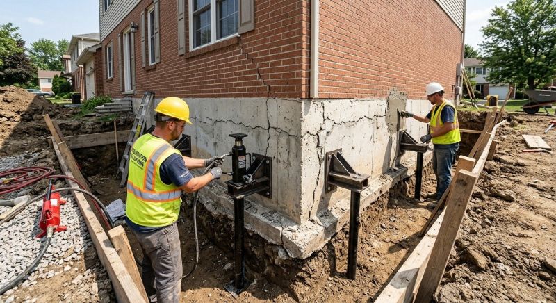 Foundation Structural Repair in Hingham, MA