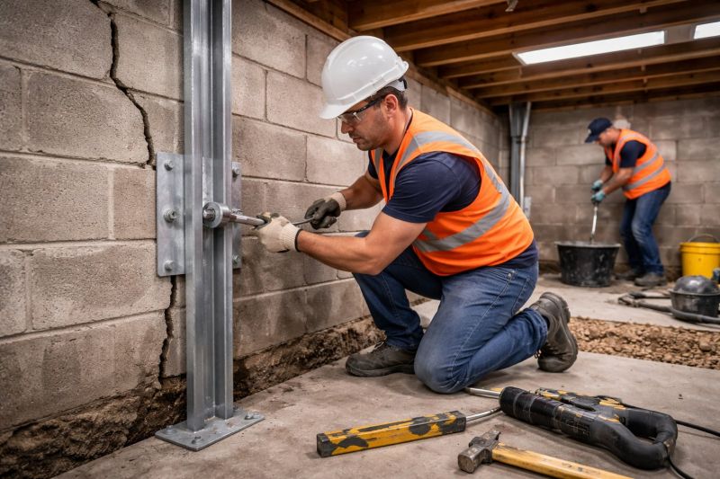 Foundation Structural Repair in Holbrook, MA