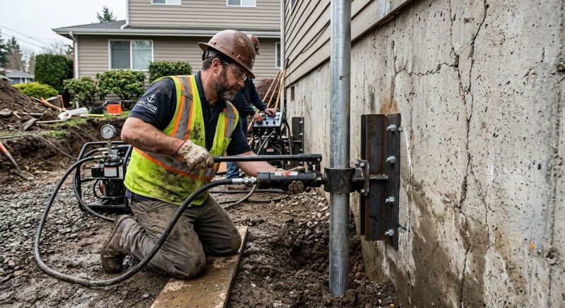 Home Foundation Leveling in Plainville, MA