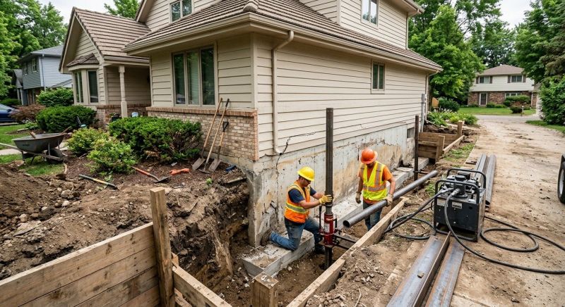 Home Foundation Repair in Fairhaven, MA