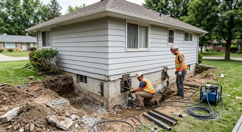 Home Foundation Repair in Fall River, MA