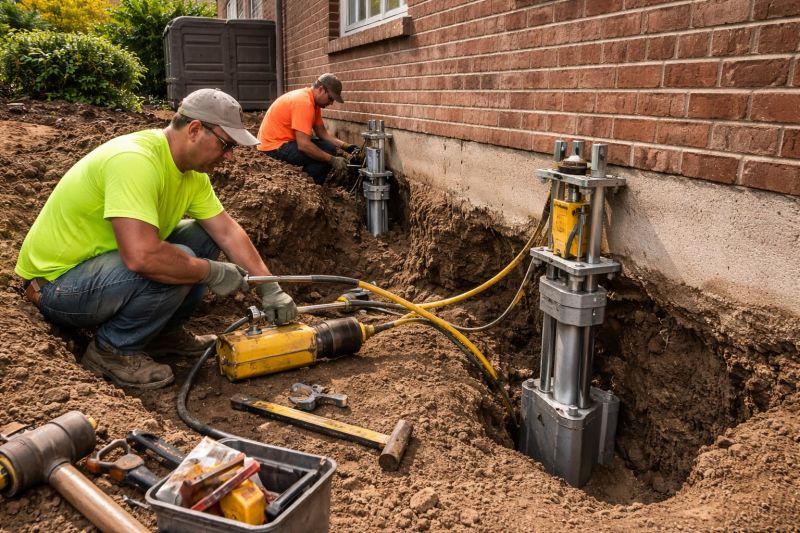 Settling Foundation Service in Braintree, MA