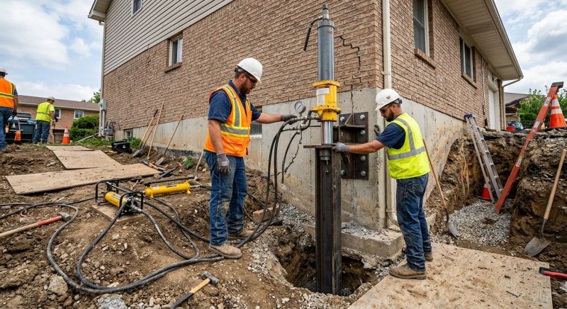Settling Foundation Service in Bristol, RI