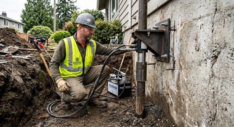 Settling Foundation Service in Norwell, MA