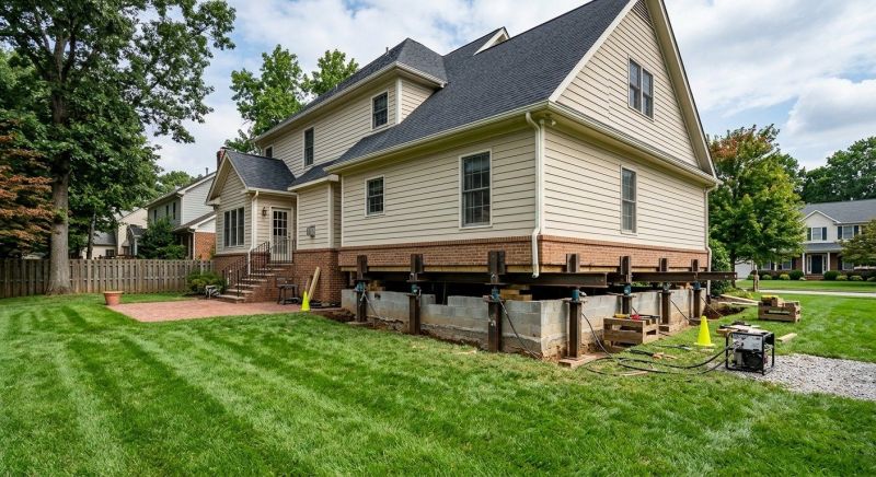 Settling Foundation Service in South Walpole, MA