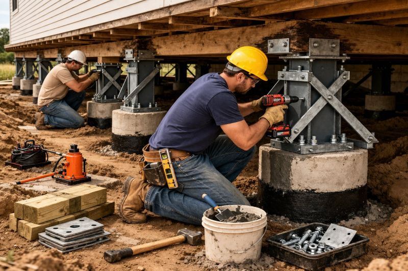 Structural Underpinning in Middleboro, MA